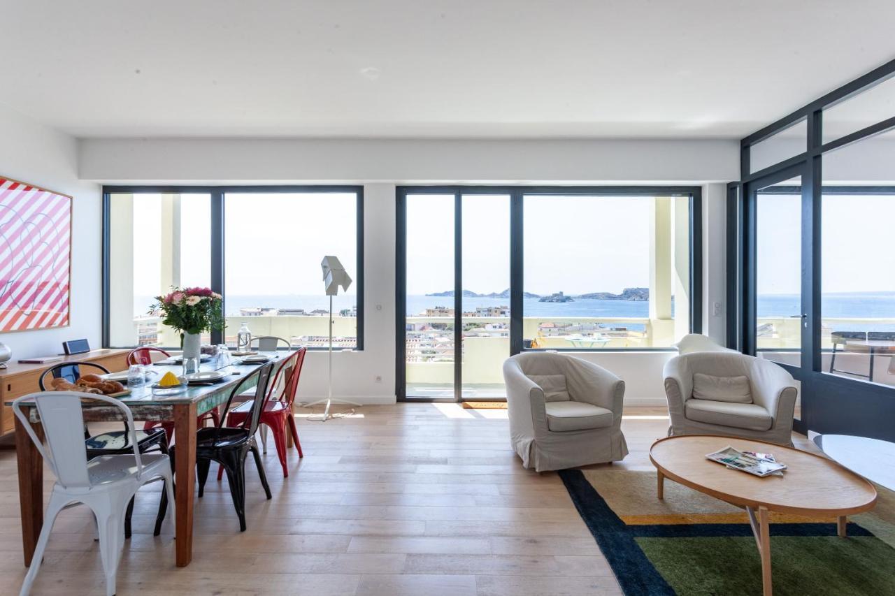 Horizon Mer - Splendide Vue Mer Et Iles Marseille Ngoại thất bức ảnh